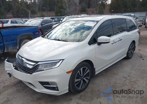 2018 Honda Odyssey Elite from USA, damaged, VIN 5FNRL6H94JB089515